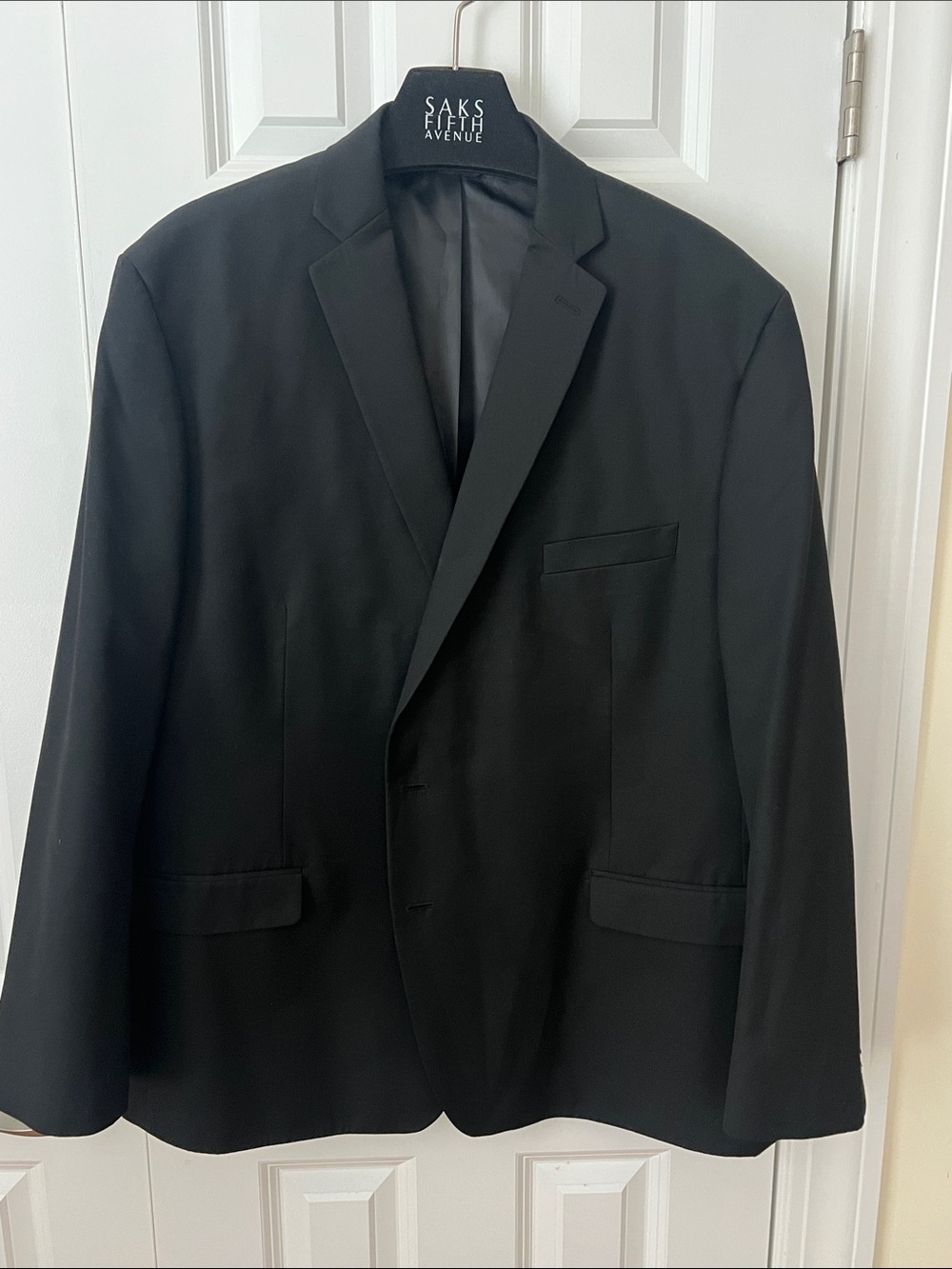 Van Heusen Black Men's Single-Breasted Suit Jacket